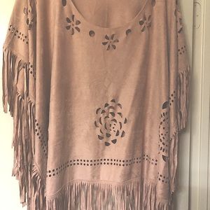 This is an top to wear over tank/long sleeve.